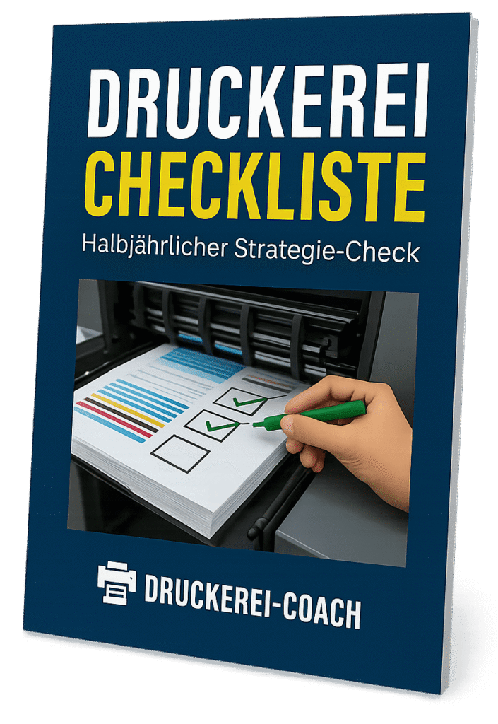 Halbjahres-Checkliste für Druckerei-Inhaber